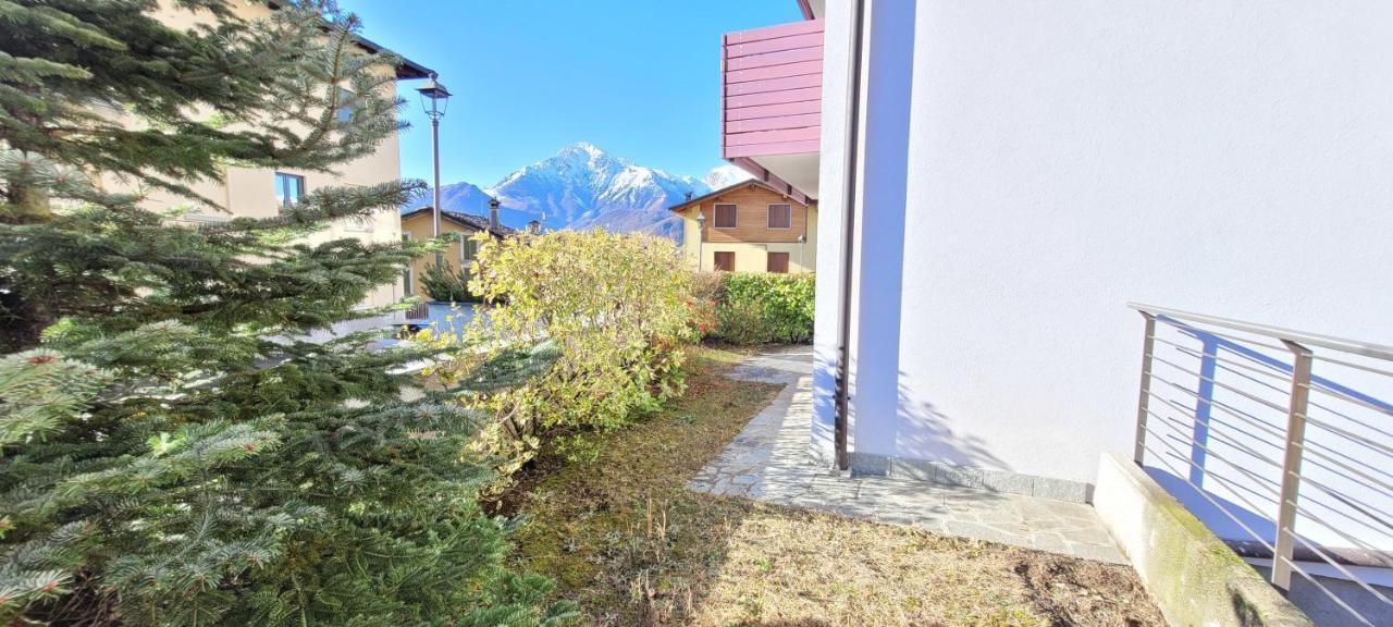 Bilocale Con Giardino Piano Terra Centro Paese Ideale Per Passeggiate Cremeno Bagian luar foto